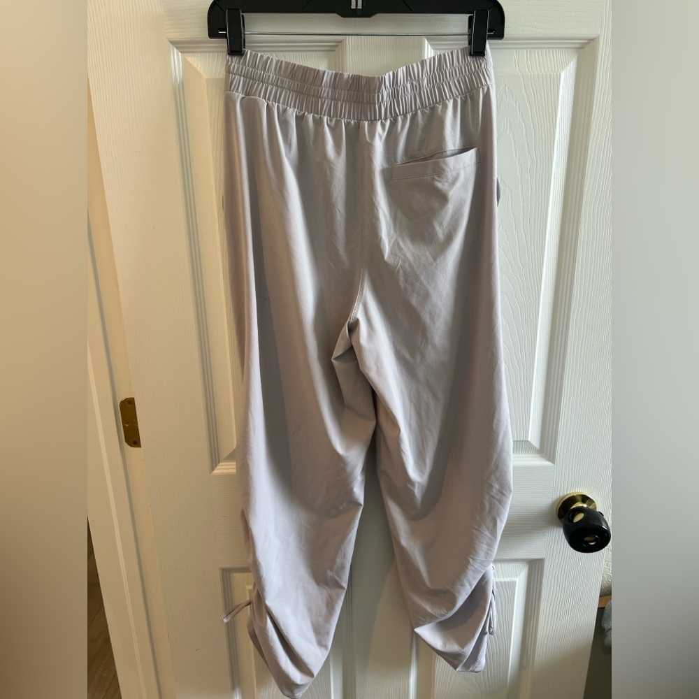 LAB Light Purple Ruched Jogger Pants | Size Small - Picture 6 of 7